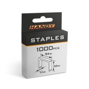 Handy tűzőgép kapocs - 1,2 x 10,6 x 8 mm - 1000 db