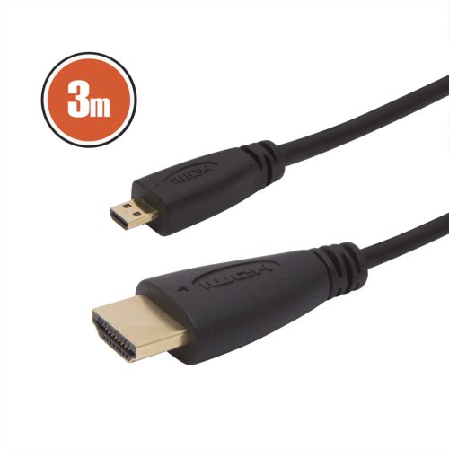 Delight 20425 micro HDMI kábel, 3m