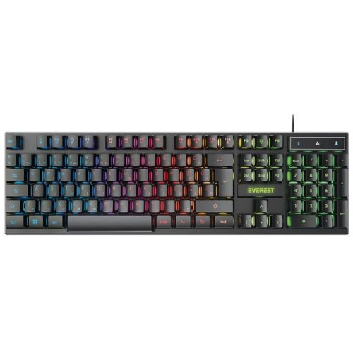 Everest KB-188 Borealis gamer RGB billentyűzet