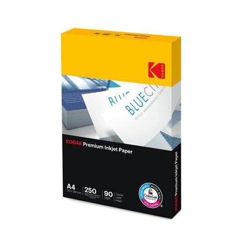 KODAK "Premium Inkjet" Másolópapír, A4, 90 g, 250 lap/csomag