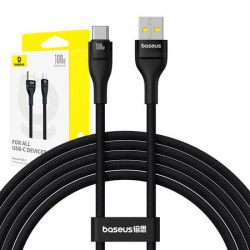 Baseus Flash 2 100W USB - USB-C kábel, 2m (fekete)