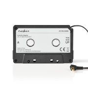 Nedis ACON2200BK audió kazetta adapter - 3,5mm sztereó jack kábel, 1m