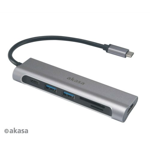 Akasa USB 3.1 Type-C 6-In-1 Dock AK-CBCA14-18BK