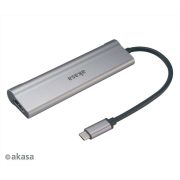 Akasa USB 3.1 Type-C 6-In-1 Dock AK-CBCA14-18BK