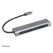 Akasa USB 3.1 Type-C 6-In-1 Dock AK-CBCA14-18BK