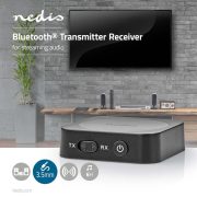 Nedis BTTC100BK hordozható Bluetooth adó/vevő