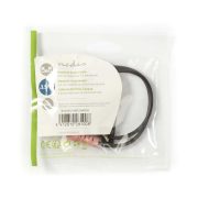 Nedis CAGP22150BK02 3,5mm jack Headset audio kábel