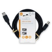 Nedis CCGL60100BK30 USB nyomtatókábel, 3m