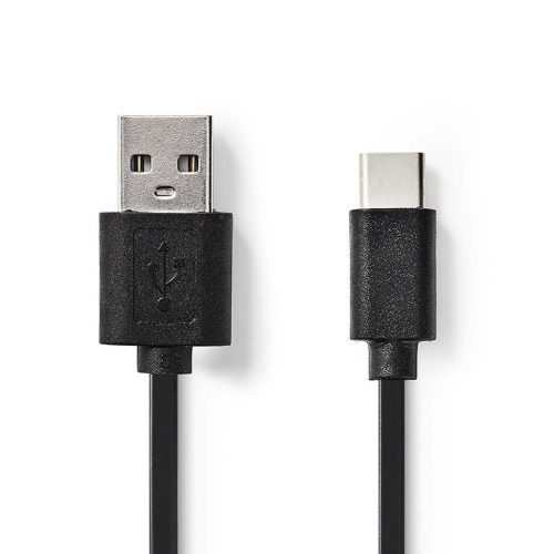 Nedis CCGP60600BK10 USB-C 2.0 kábel, 1m