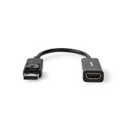 Nedis CCGT37150BK02 Display dugó - HDMI alj átalakító 20cm