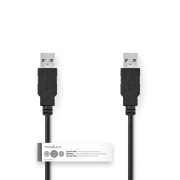 Nedis CCGT60000BK20 USB A-A összekötő kábel (apa-apa) 2m