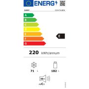 Candy CCH1T518EW kombinált hűtőszekrény NoFrost