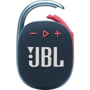 JBL Clip 4 Bluetooth hangszóró, kék-rózsaszín