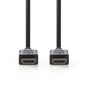 Nedis CVGL34000BK10 HDMI kábel ethernettel, 1m