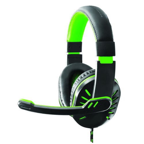 Esperanza Crow Green EGH330G Gamer fejhallgató