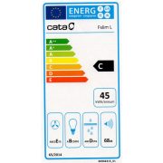 Cata F2060 WH/L LED páraelszívó fehér SLIM