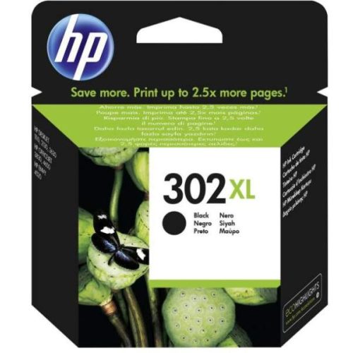 HP 302XL (F6U68AE) fekete tintapatron