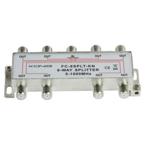 König FC-8SPLT-KN 8 utas splitter, 5-1000 MHz