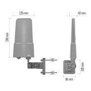 Emos Flipp-V200 univerzális antenna