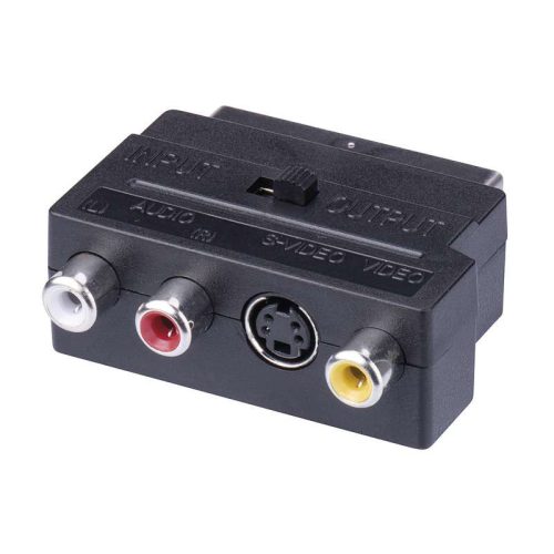 Emos Scart - 3RCA+Svideo adapter