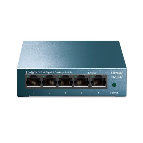 TP-LINK LS105G Switch 5x1000Mbps Fémházas