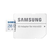 Samsung MB-MC256SA EVO Plus microSD kártya 256GB, CLASS 10, UHS-1, U3, V30, A2, + Adapter