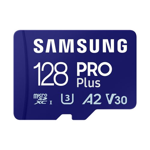 SAMSUNG MB-MD128SB, PRO Plus + Reader microSDXC 128GB, CLASS 10, UHS-I, U3, V30, A2