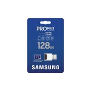 SAMSUNG MB-MD128SB, PRO Plus + Reader microSDXC 128GB, CLASS 10, UHS-I, U3, V30, A2