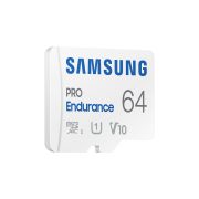 Samsung MB-MJ64KA PRO Endurance microSD kártya 64GB, CLASS 10, UHS-I (SDR104), + SD Adapter