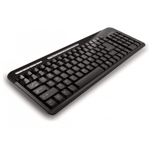 SilverLine MM-KB880 MM Multimédiás billentyűzet USB fekete