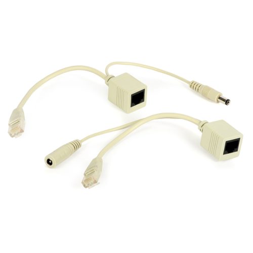 Dipol PoE Adapter pár LAN hálózathoz csatlakozókkal