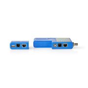 Nedis NWCTM100BU RJ45, RJ11, BNC és USB kábelteszter