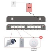 Maxlink POES-8-7P-NOPS 7+1 portos POE switch