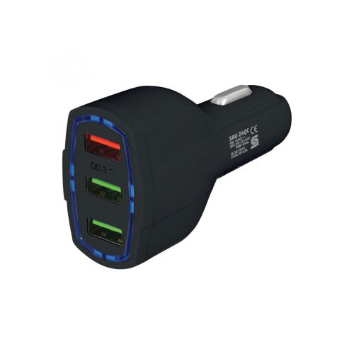 Sal SAU24QC autós USB gyorstöltő adapter