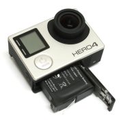 GoPro Hero4 AHDBT-401 utángyártott tartalék akku 3,8V, 1160mAh/4,4Wh