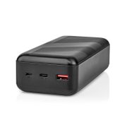 Nedis UPBK65W30000BK 32.000mAh külső akku 65W gyorstöltéssel