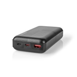   Nedis UPBKPD20000BK 20.000mAh hordozható akkumulátor, Powerbank