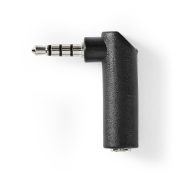 Nedis CAGP22980BK sztereó audó adapter 4 pólusú 3,5mm jack