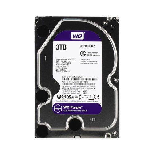 Western Digital 3TB WD30PURZ merevlemez