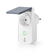 Nedis WIFIPO120FWT Wi-Fi Smart kültéri konnektor