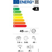 Gorenje WNEI74AS elöltöltős mosógép gőz funkcióval 7kg