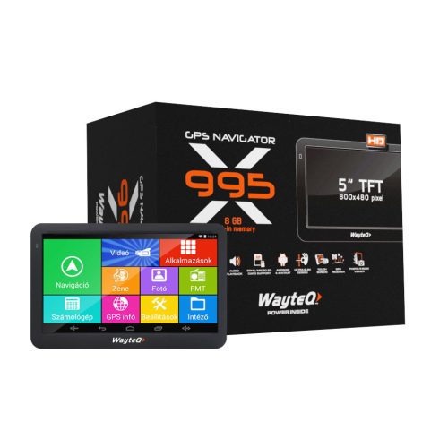 WayteQ X995BT HD 5" Android GPS